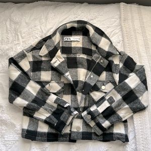 Zara Checkered Jacket